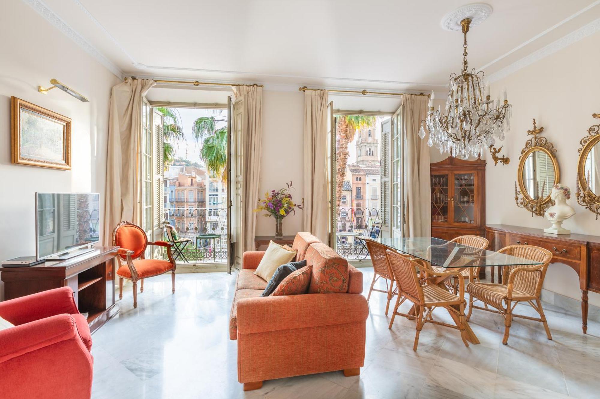 Plaza De La Constitucion Apartment Малага Екстериор снимка