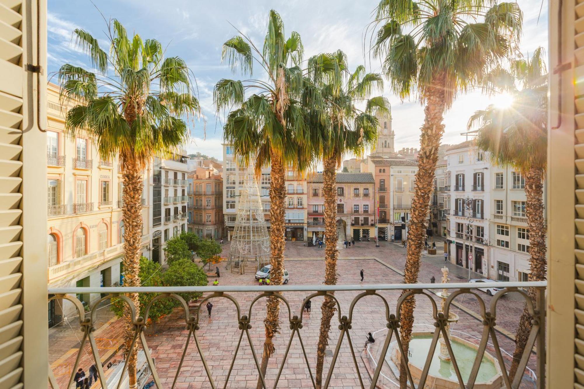 Plaza De La Constitucion Apartment Малага Екстериор снимка